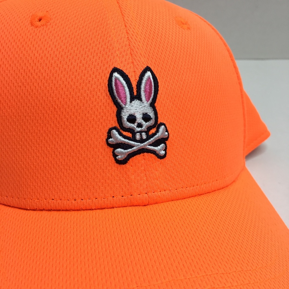 Psycho Bunny Hat Shocking Orange